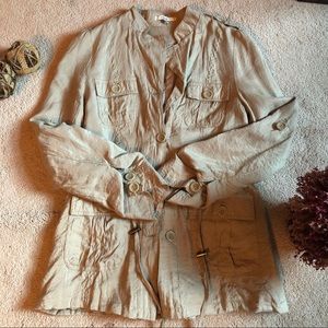 Papaya Toggle Jacket
